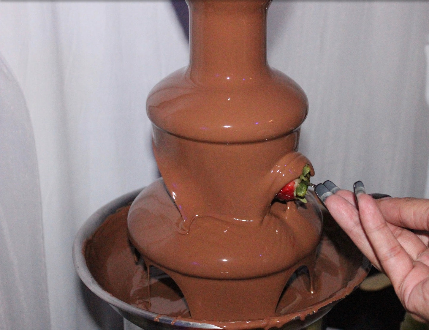 Chocolate Fountain Grazing Table
