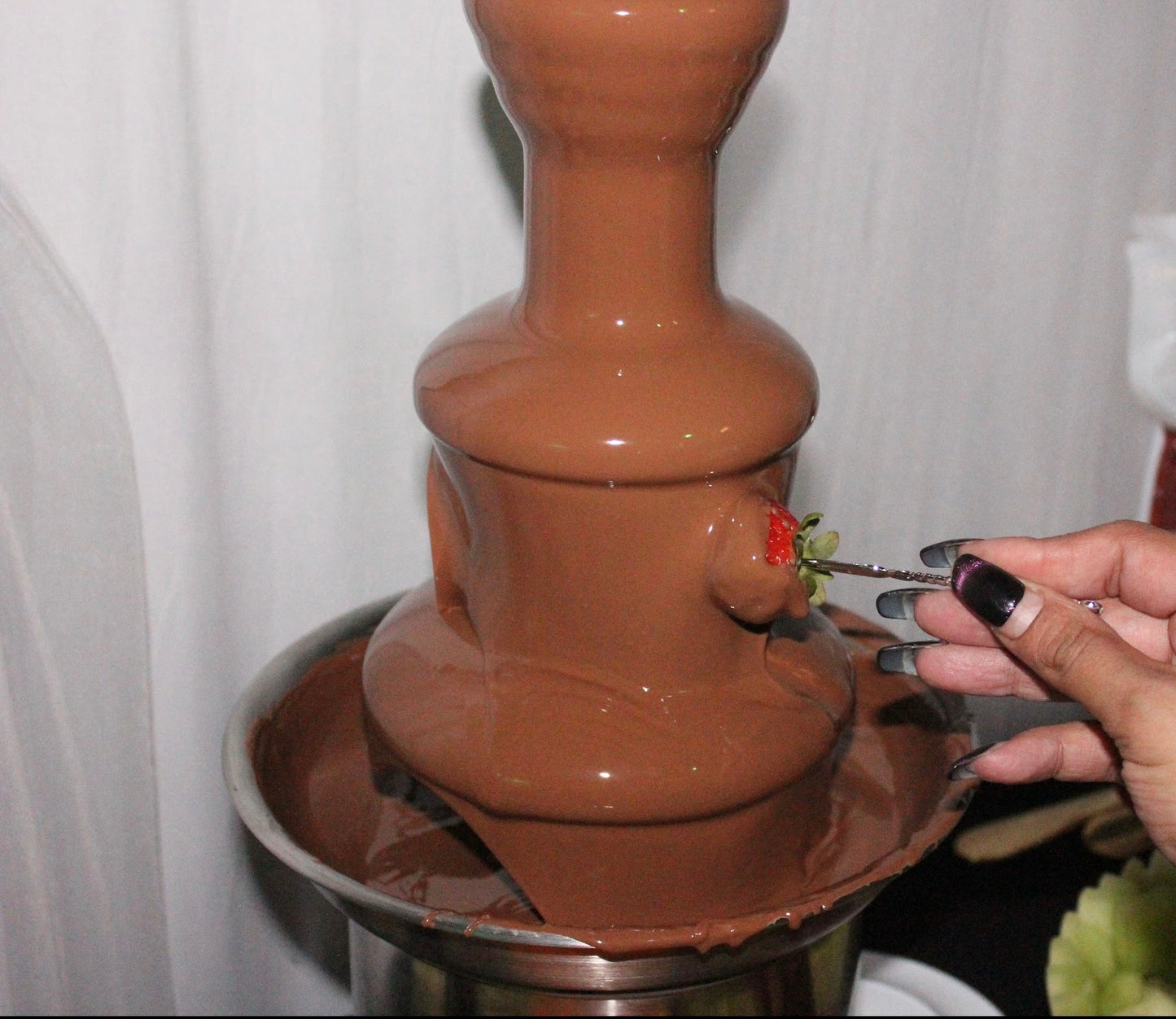 Chocolate Fountain Grazing Table