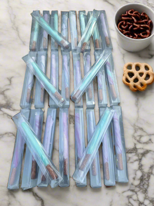 Marble Chocolate Covered Pretzels