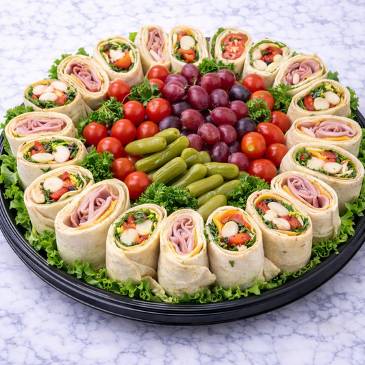 Wrapped Pinwheel Platter